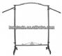 decorative metal garment rack